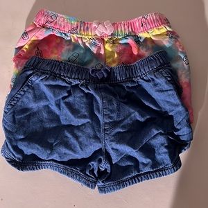 The Children’s Place I Toddler Girls Twill Pull-On Shorts I 4T